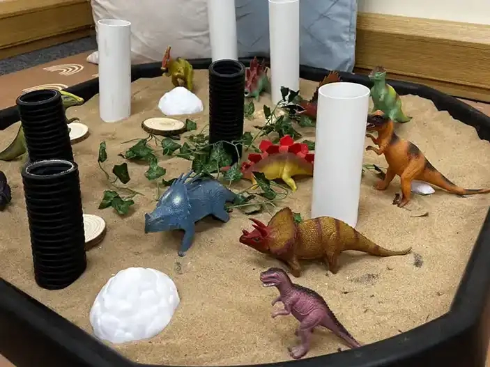 Dinosaur Sand Pit