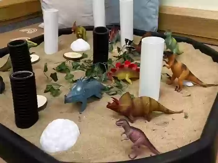 Dinosaur Sand Pit